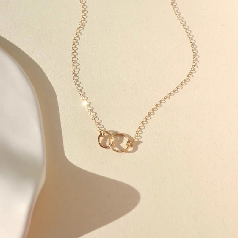 Unity Necklace in 14k Gold