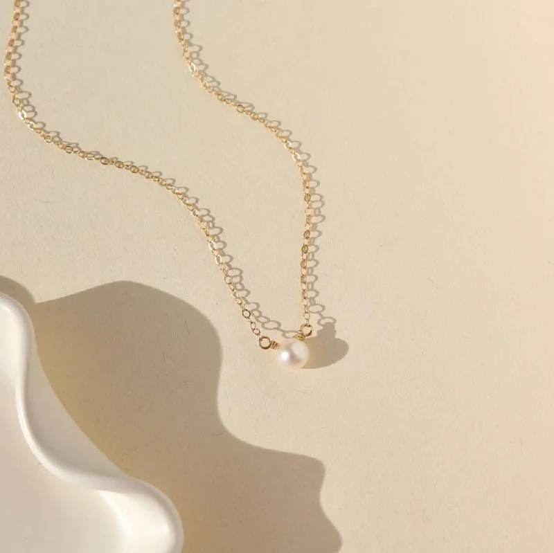 Margot Necklace in 14k Gold