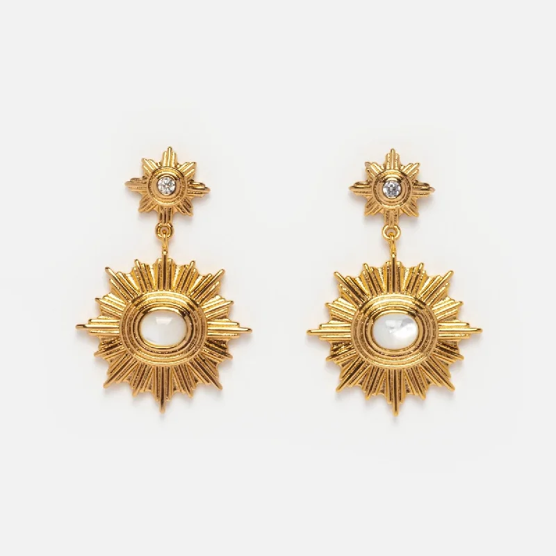 Supernova Drop Earring