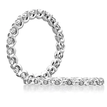 A. JAFFE Diamond Eternity Band