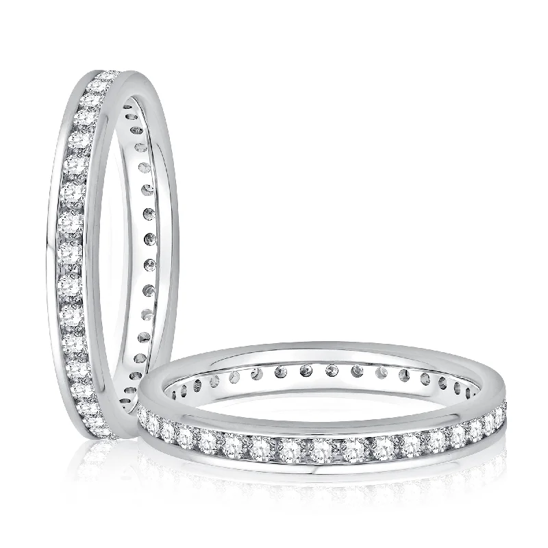 A. JAFFE Diamond Eternity Band