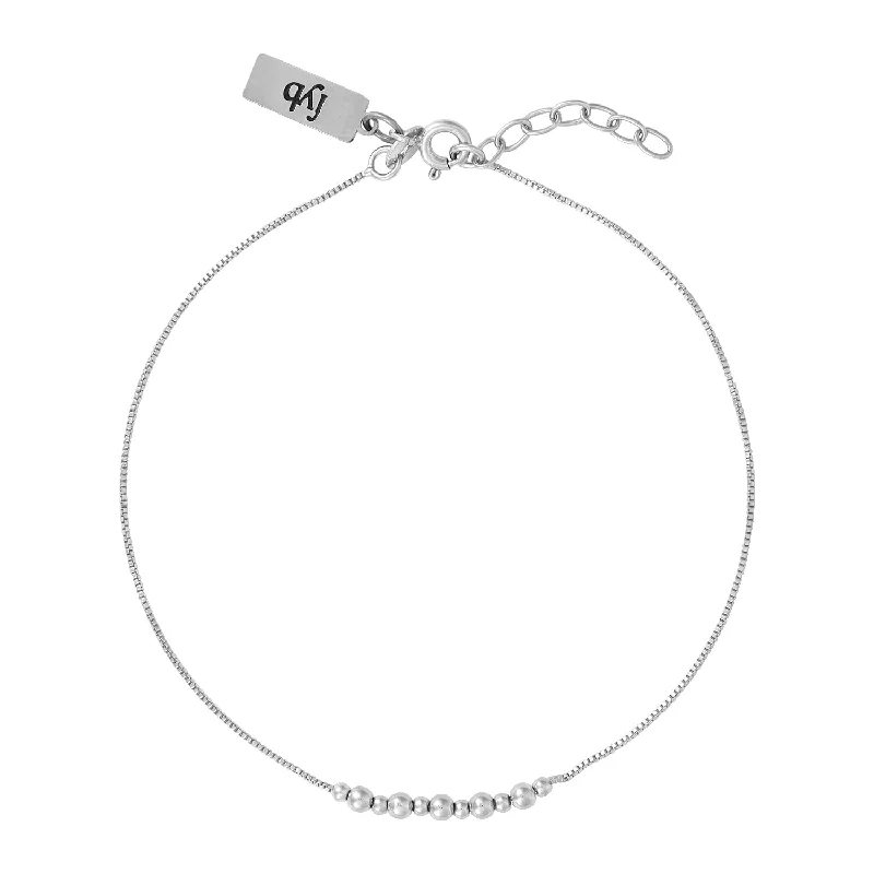 ADDISON ANKLET SILVER