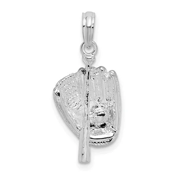 Baseball Bat & Glove Pendant