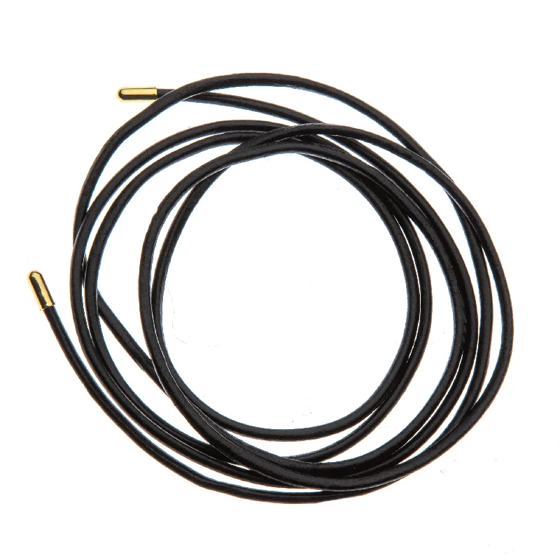 Black Leather Cord