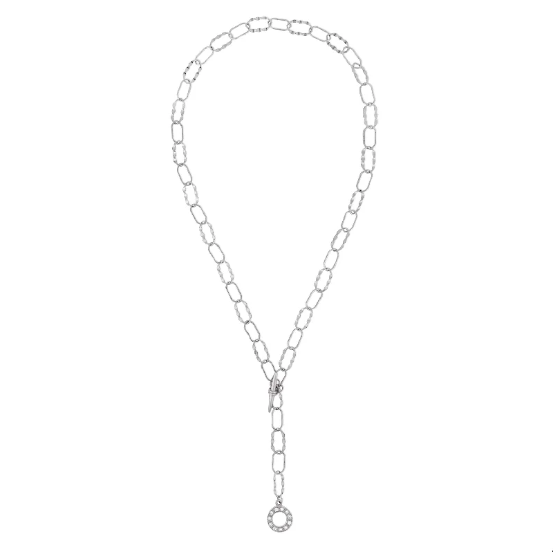 ESME CHAIN NECKLACE  SILVER