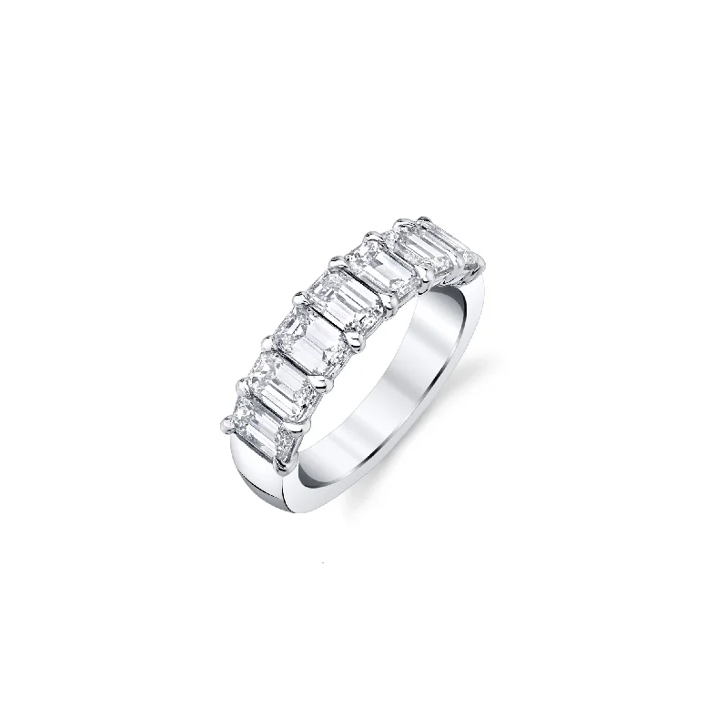 Fink's Exclusive Emerald Cut Diamond Band