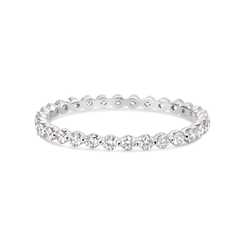 Forevermark White Gold Diamond Eternity Band