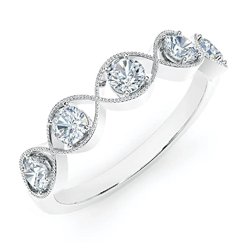 Forevermark White Gold "Tribute" Diamond Fashion Band