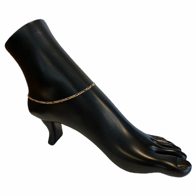 Gold Figaro Link Anklet