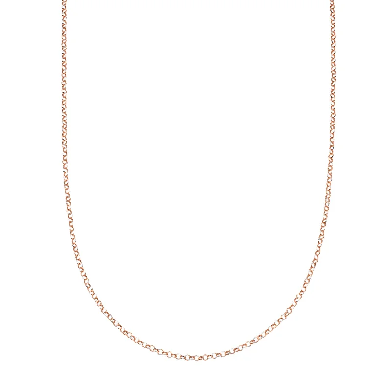 32" Rolo Chain - Rose Gold