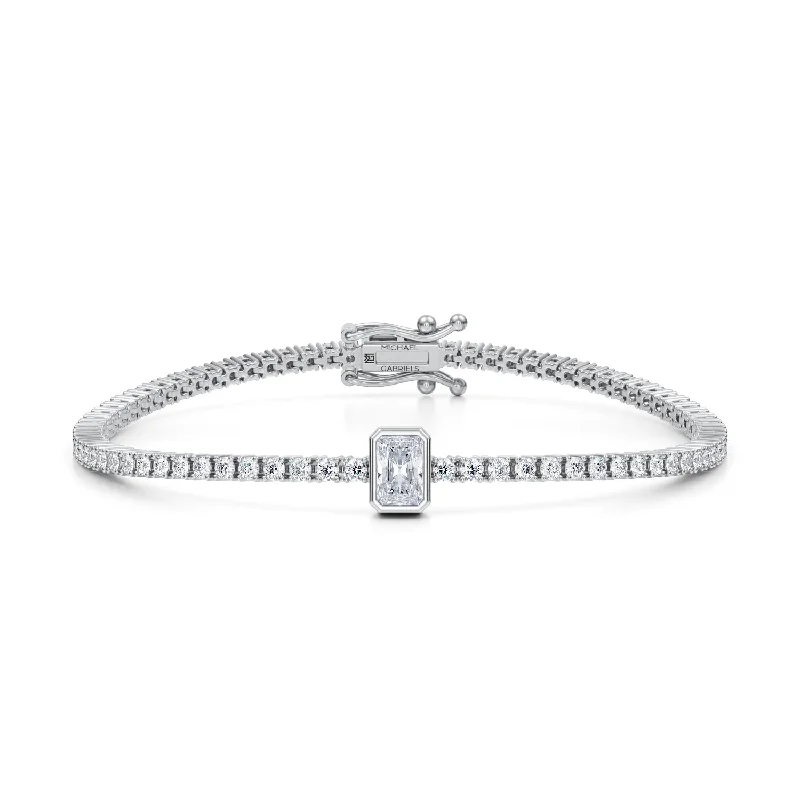 Radiant Single Station Tennis Bracelet