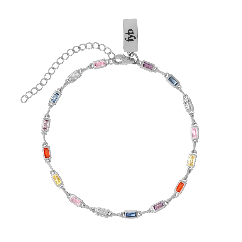 RILEY ANKLET SILVER