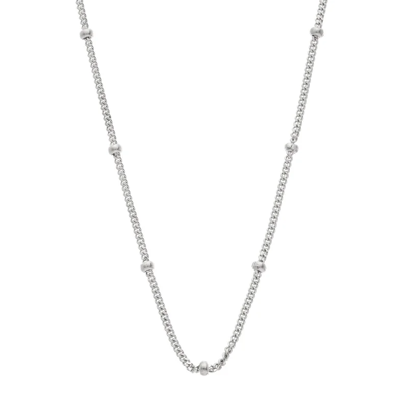 Bead Chain - White Gold