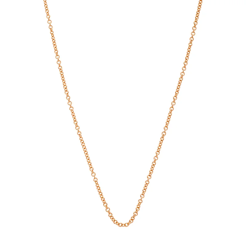 Oval Link Chain - Rose Gold