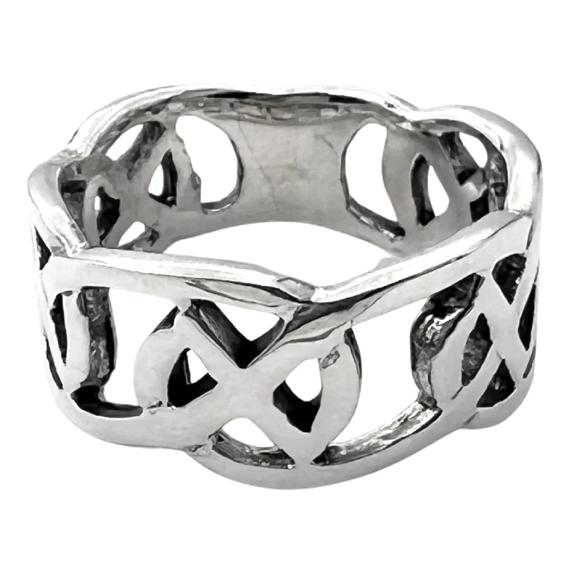 Sterling Silver Celtic Design Ring / SSR0090