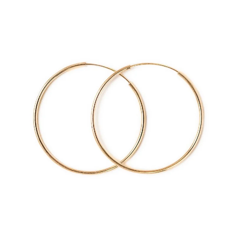 Thin Midi Hoops