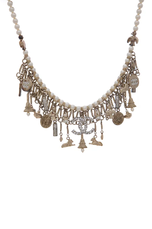 Paris-NY Craft Charm Necklace