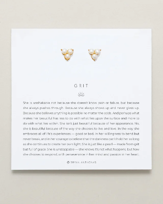 Grit Stud Earrings