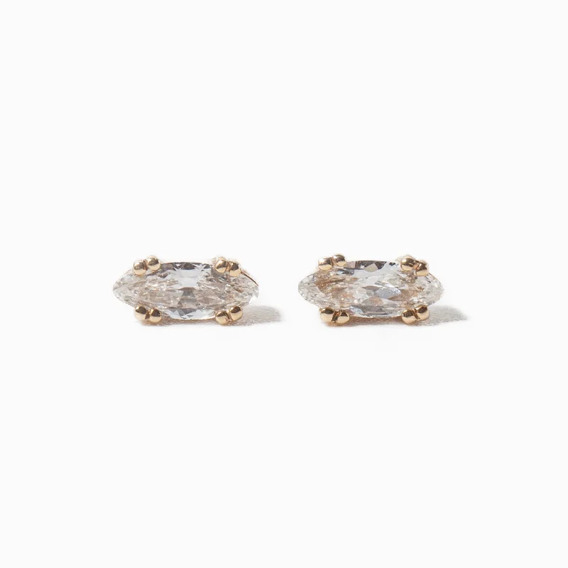 Luna Marquise Stud Earrings