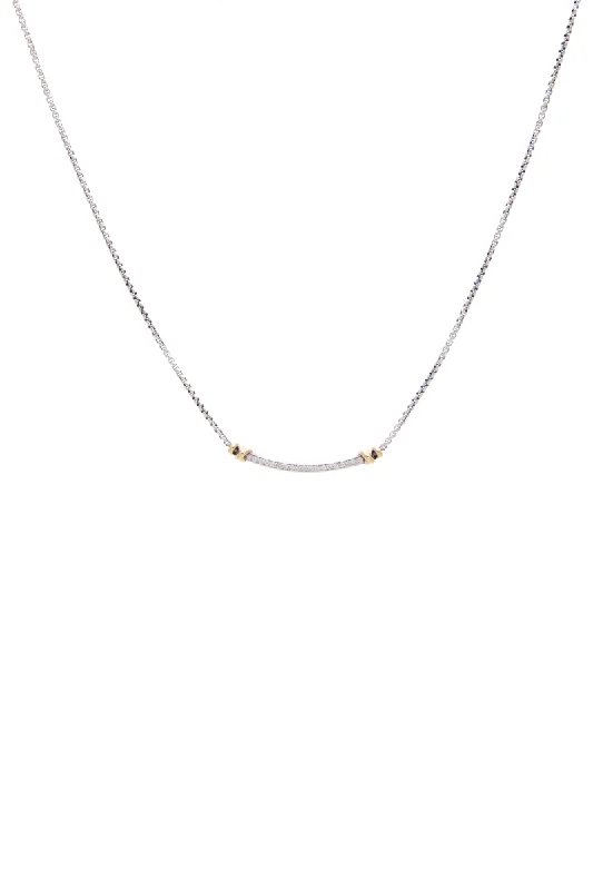 Petite Helena Wrap Station Necklace