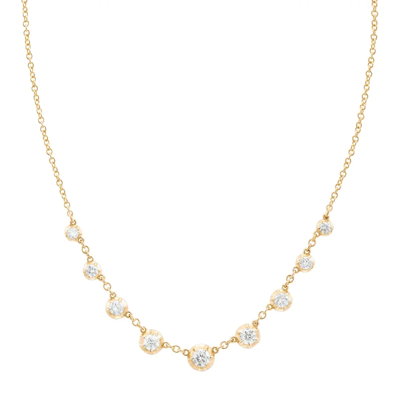 Rosette Starstruck Necklace - Yellow Gold