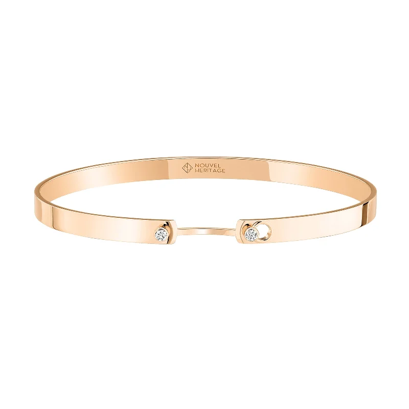 Monday Morning Mood Bangle - Rose Gold