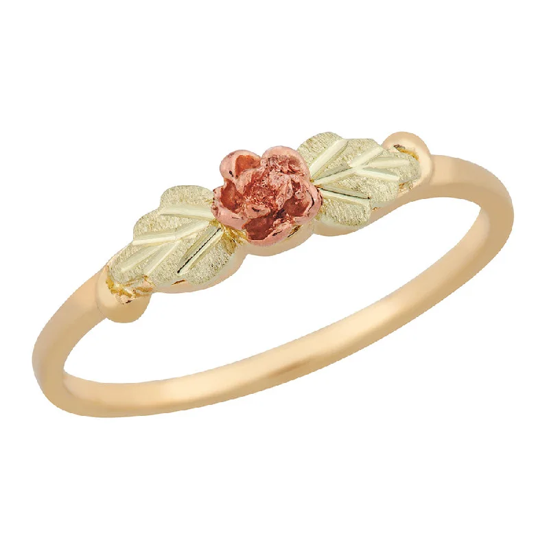 Black Hills Gold Ladies' Petite Rose Band